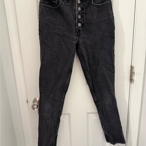 Abercrombie & Fitch Black High Rise Jeans